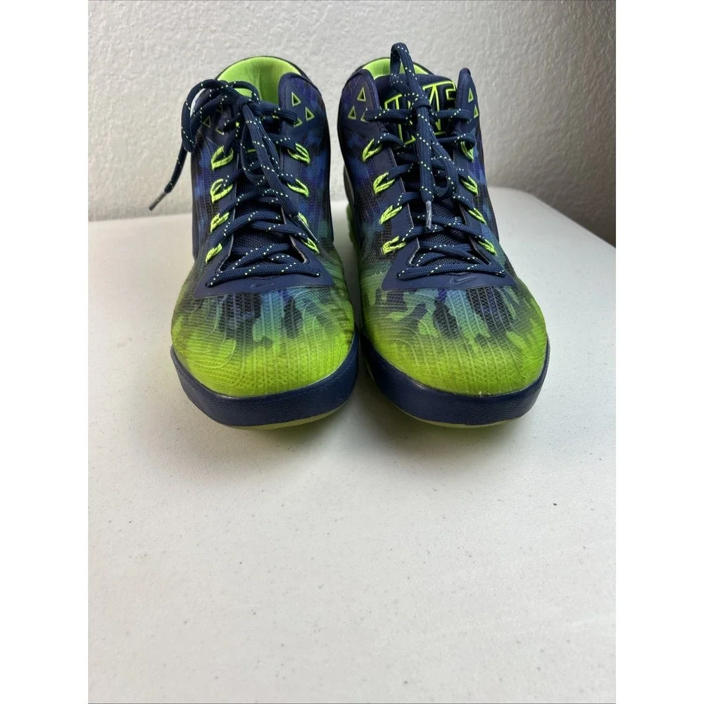 NIKE Zoom Field General FTBL Navy/Lime Green 654859-430 sz 12‎